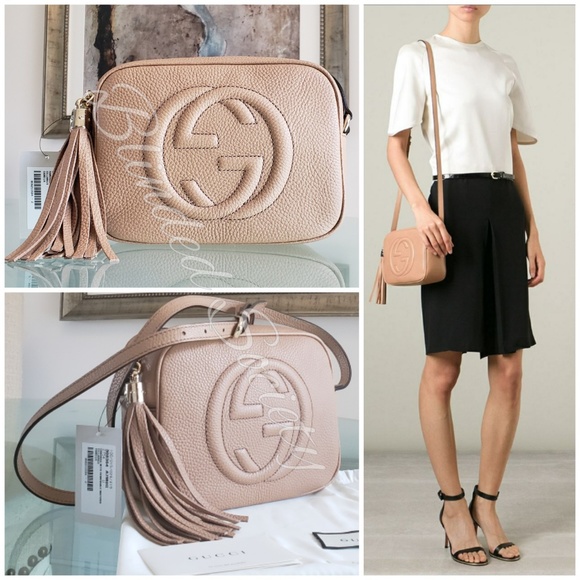 Gucci Handbags - ☆☆SOLD☆☆ Gucci Soho Disco Crossbody Bag Beige